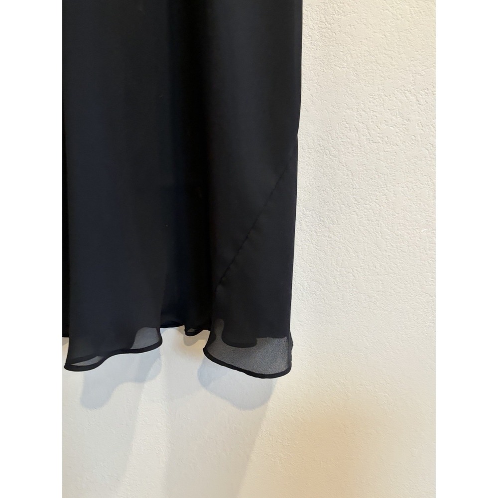 VTG Chiffon Maxi Skirt Med Sheer Fairy Grunge Whimsigoth Witchy Romantic 90s Y2K - Picture 7 of 9